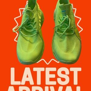 Dennis Basso Neon Green Athletic Shoes